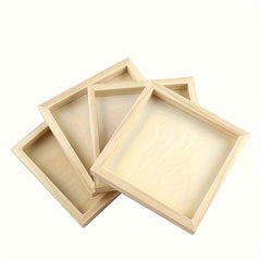 Small Wooden Tray For Handicraft Projects DIY Wooden Tray