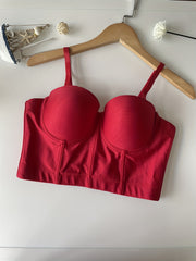 Push Up Slimming Corset Bra T Shirt Underwear