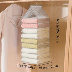 Foldable Closet Organizer For Underwear Pants Socks T Shirt