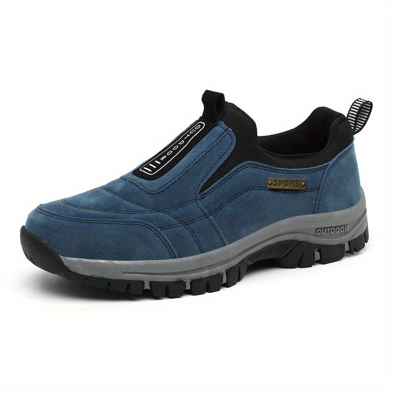 Men's Outdoor Slip On Hiking Sneakers Wear-resistant Non-Slip Shoes