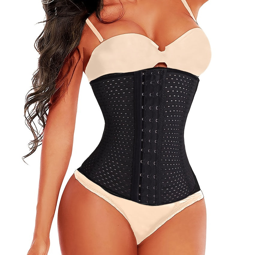 Women's Waist Trainer Corset Steel Boned Tummy Control Body Shaper
