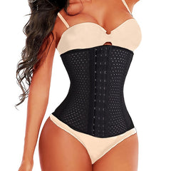 Women's Waist Trainer Corset Steel Boned Tummy Control Body Shaper