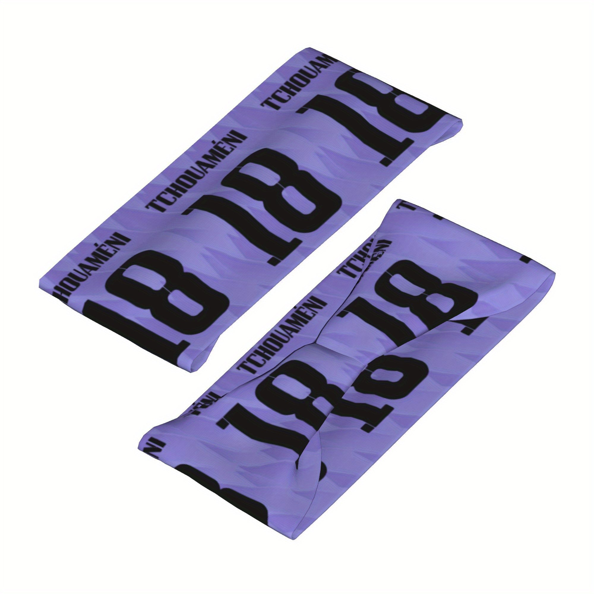 Messi Soccer Jersey Headband Purple '18' Sports Band