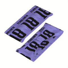 Messi Soccer Jersey Headband Purple '18' Sports Band