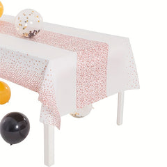 Christmas Disposable Party Tablecloth Waterproof Wash