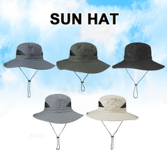 Portable Bucket Cap for Outdoor Sports Hiking Fishing