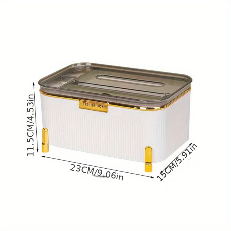 Multifunctional Tissue Box Remote Control Holder