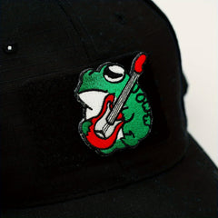 Funny Fat Frog Morale Patch for Caps Uniforms Vests Backpacks