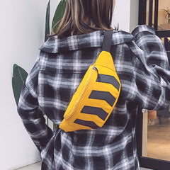 Arrow Reflective Couple Bag Casual Small Bag Outdoor Waist Bag