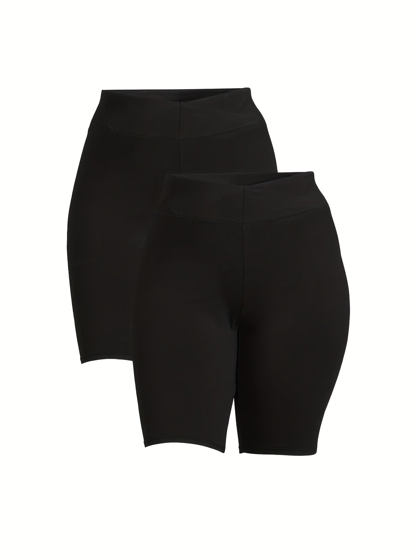 High Rise Stretch Skinny Biker Short