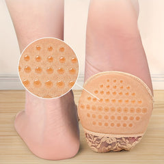 Five Toe Forefoot Pads Anti Pain Summer Insoles Breathable Shock Absorbing Pad
