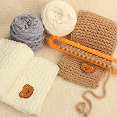 Scarf Weaving Tool Wool DIY Weaver Easy to Learn Zero Base Random