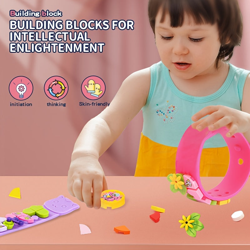 Animal Bracelet Building Blocks for Kids 6-12