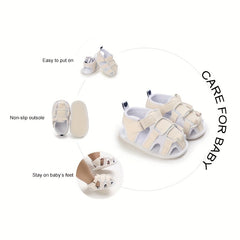 Baby Boys Breathable Sandals Lightweight Anti-Slip Comfortable Sandals