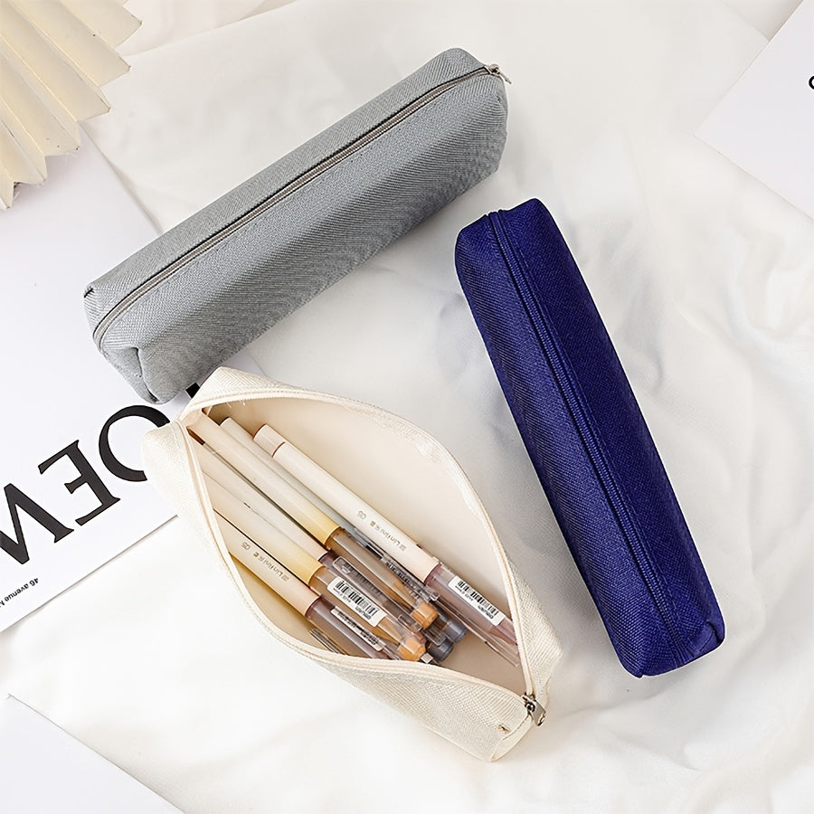 Portable Pencil Case for Office School Youth Men Women