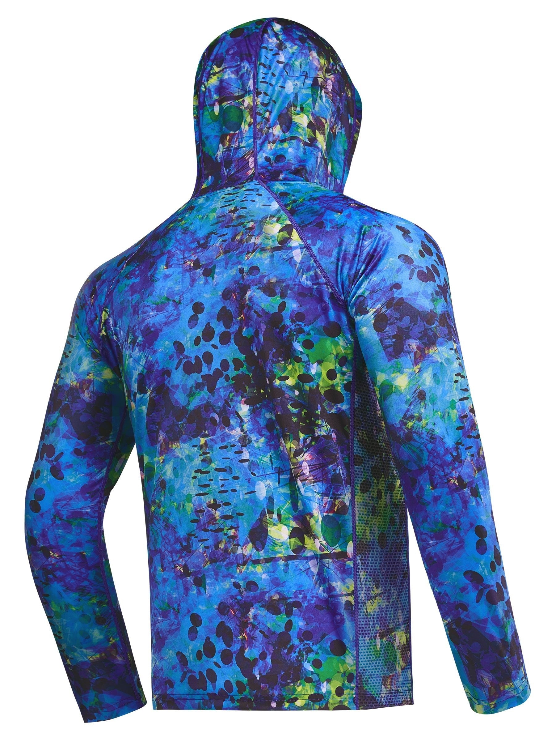 Men's UPF 50 Sun Protection Hoodie Long Sleeve Quick Dry Tops