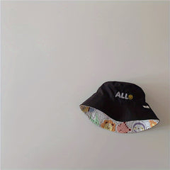 Kids Embroidery Sunshade Hat for Boys & Girls
