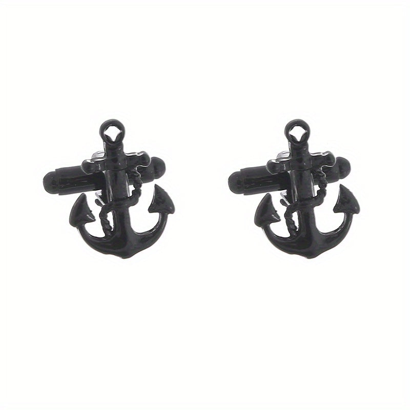 Boat Anchor Cufflinks Sleeve Nails Men's Shirt Accessories