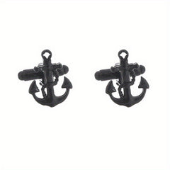 Boat Anchor Cufflinks Sleeve Nails Men's Shirt Accessories
