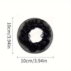 5pcs Elastic Hair Net for Ballet & Fitness Training
