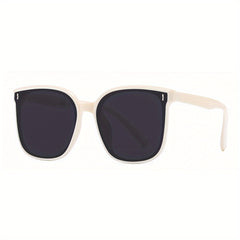 Men's Large Frame Foldable Sunglasses with Glasses Box and Cloth
