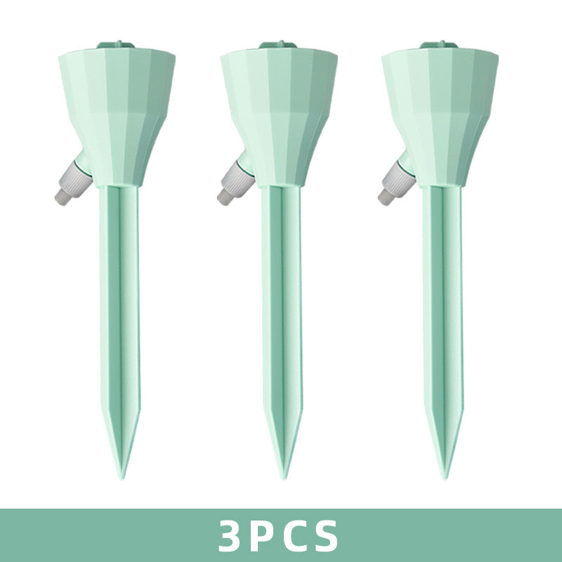3pcs Adjustable Self Watering Spikes for Garden with Drip Control
