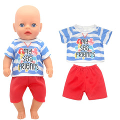 4pcs Deal Clothes & Skirts for 10-12 Inches Reborn Doll Girl Toy Accessories