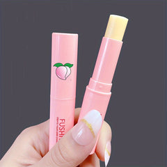 Peach Lip Balm Moisturizing Hydrating Lightening Lip Lines Anti-Dryness