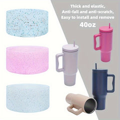 Silicone Cup Sleeve For 40oz Bottle Non Slip Cover