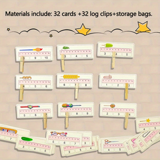 Measurement Toy Set for Preschool & Kindergarten