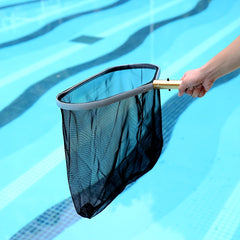 Leaf Skimmer Net Swimming Pool Cleaning Tools Aluminum Frame Fishing Leaf Clean