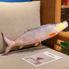 Realistic Soft Plush Fish Toy Stuffed Animal with Expressive Eyes & Fins