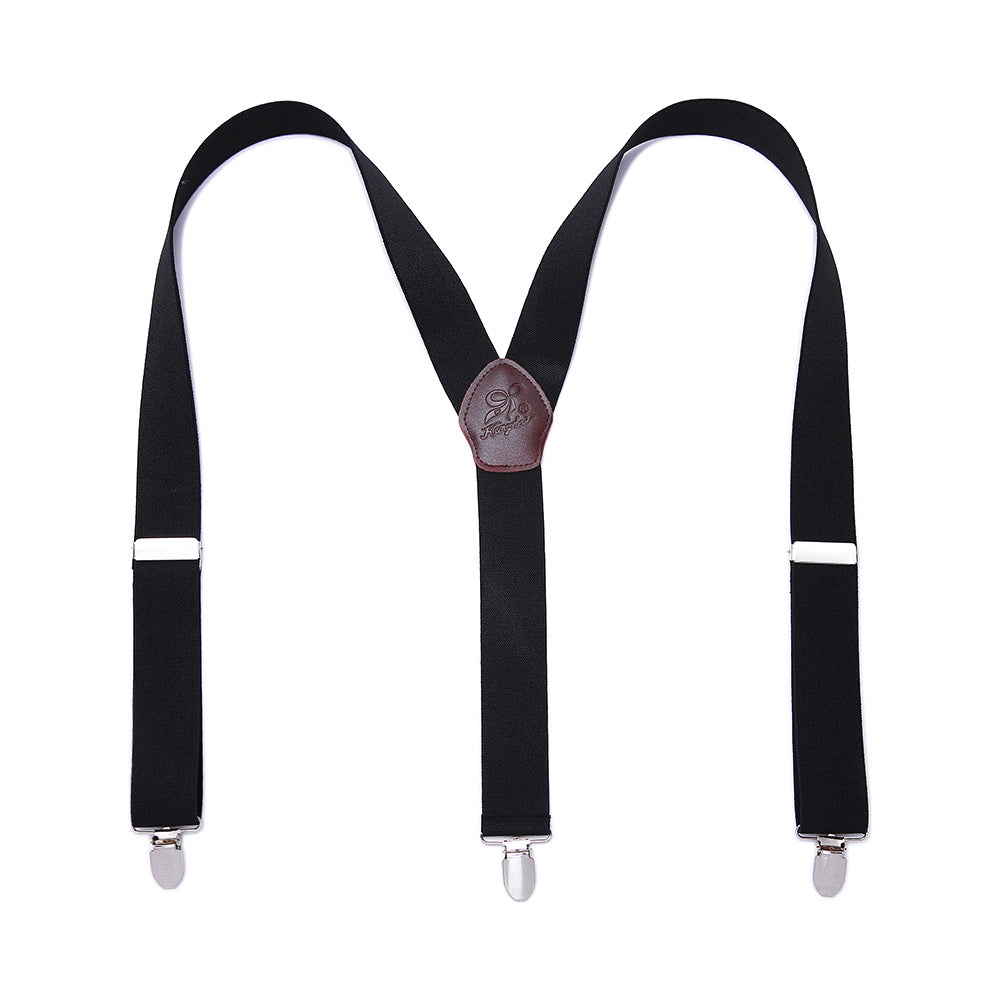 KANGDAI Men's Y Shaped Elastic 3 Clip Harness