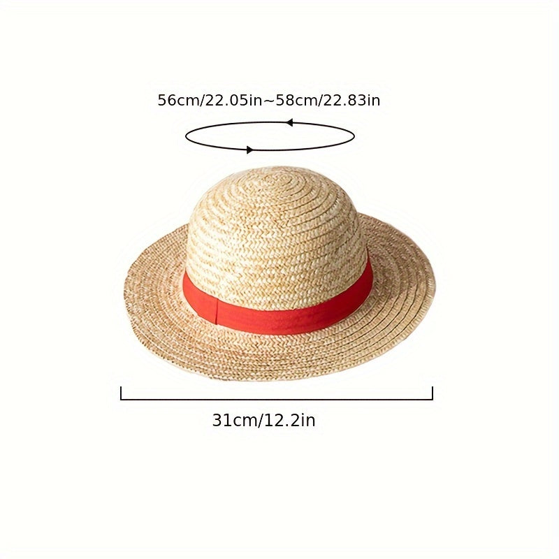 Woven Straw Hats Short Brim Sun Hat Men Women