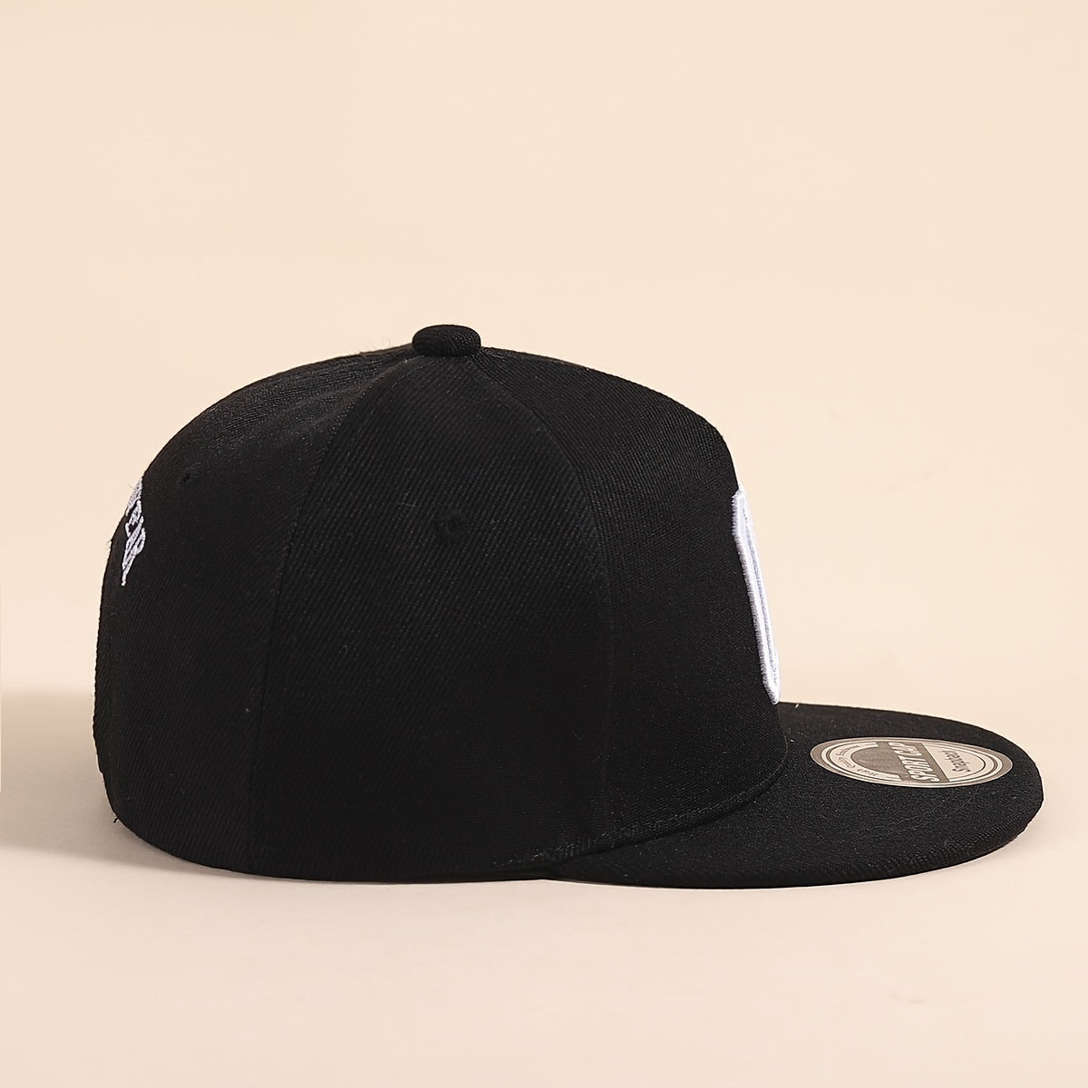 Kids Baseball Cap Alphabet C Patch Hat For Boys Girls