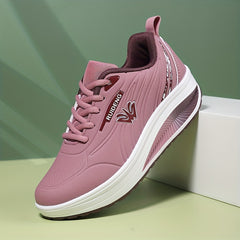 Women's Thick Bottom Travel Walking Shoes Breathable Non slip Sport Shoes