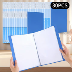 30pcs File Manager Document Organizer Exam Paper Storage Folder School Supplies