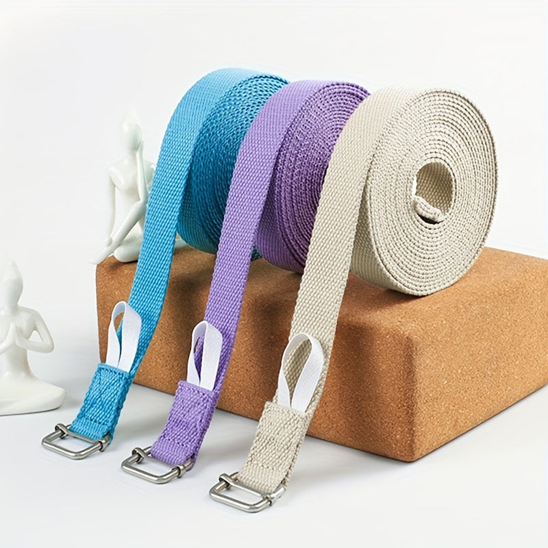 Yoga Stretching Belt Anti Humpback Pulling Rope Pilates Training