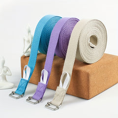 Yoga Stretching Belt Anti Humpback Pulling Rope Pilates Training