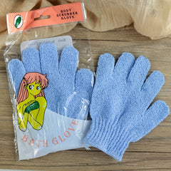 Exfoliating Bath Glove Dead Skin Remover Body Scrubber Sponge