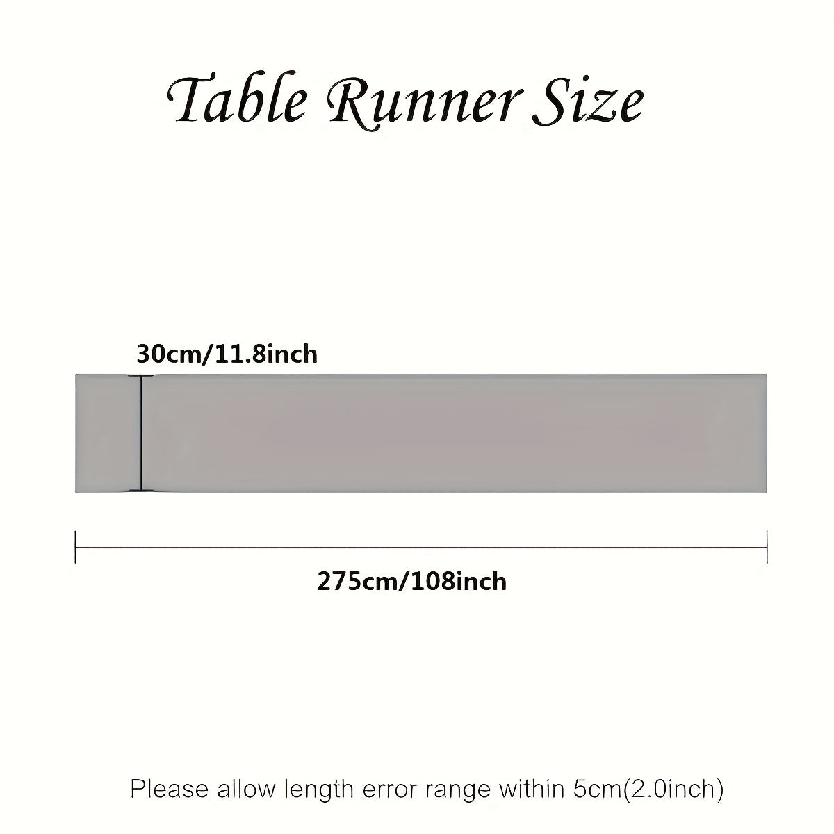 Balinese Pleated Table Runner Solid Table Cover