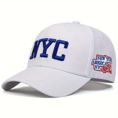 Letter Embroidered Baseball Cap Outdoor Sun Hat