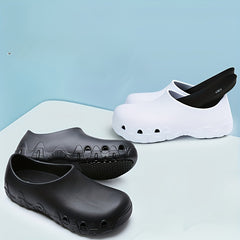 Men's Chef Shoes Oil Water Resistant Non Slip Safety Work Shoes