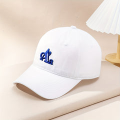 Gothic A Embroidery Baseball Cap Cotton Sun Hat