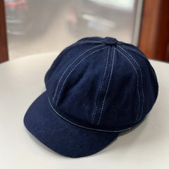 Cotton Breathable Retro Sunshade Plaid Hat For Men Women