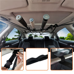 2pcs Car Fishing Rod Straps Car Organizer Car Road Holders In car Fixed