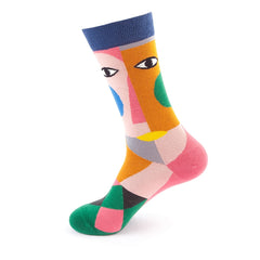 Women's Casual Socks Funny Pattern Crew Socks