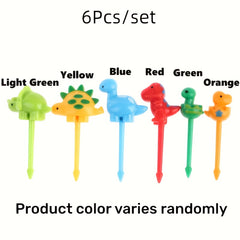 8pcs Fruit Forks Toothpick Food Prod Leaves Plastic Decoration Small Salad