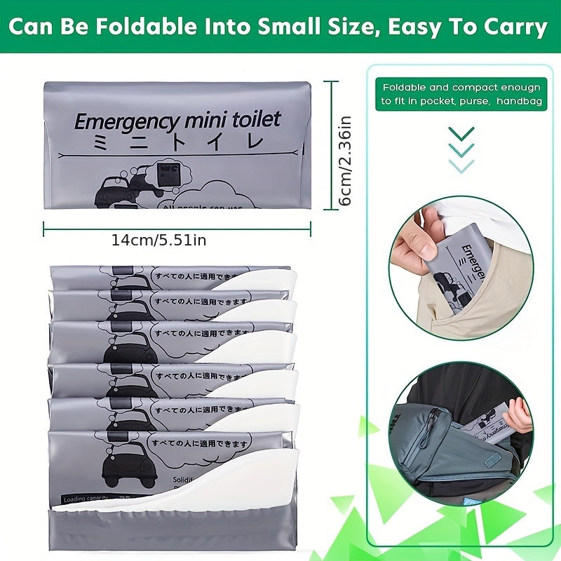Disposable Emergency Urinal Bag for Camping Travel Traffic Jam