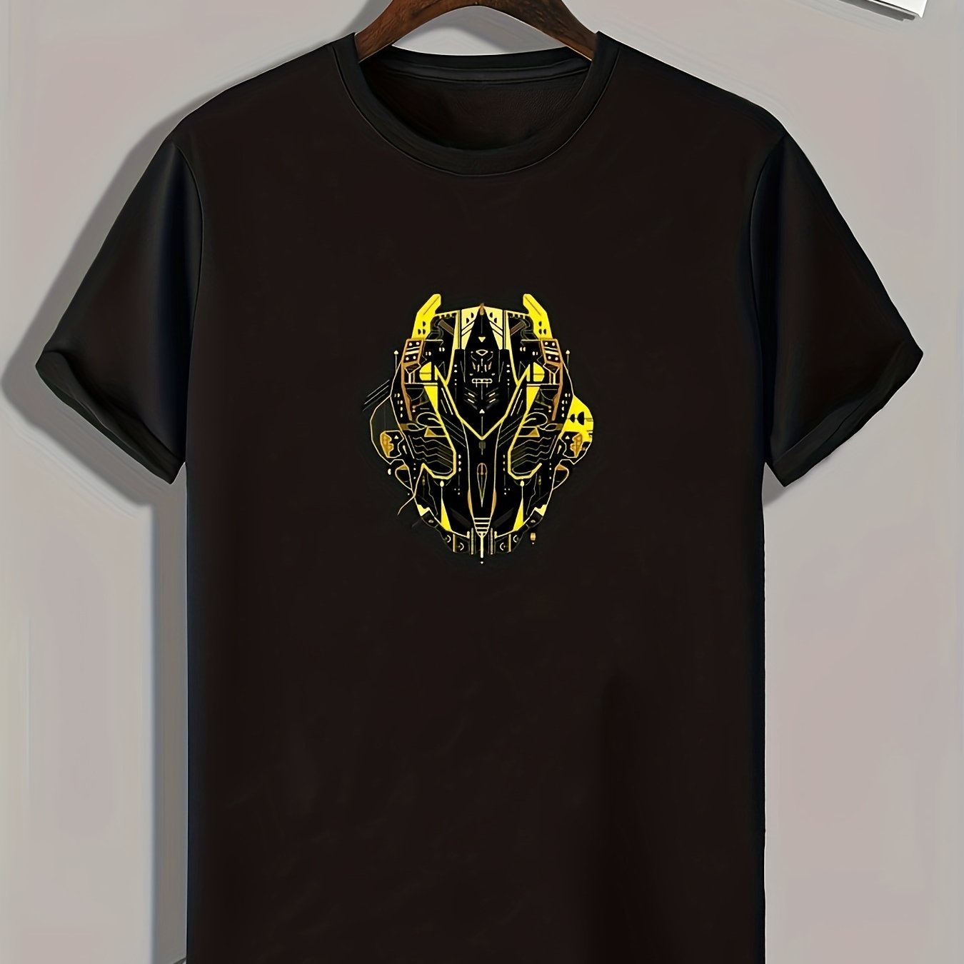 Pattern Men's Graphic T shirt Comfy Summer Tees Mens Clothing